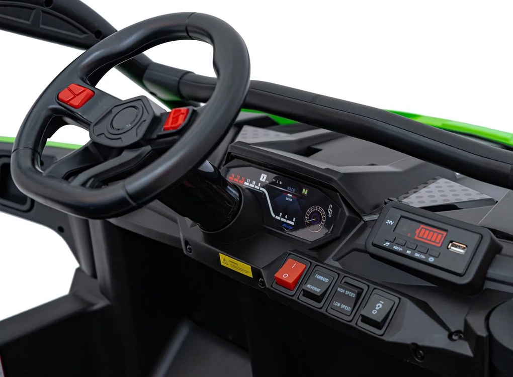 Ramiz Elektrické autíčko Buggy 4x4 KCK zelené