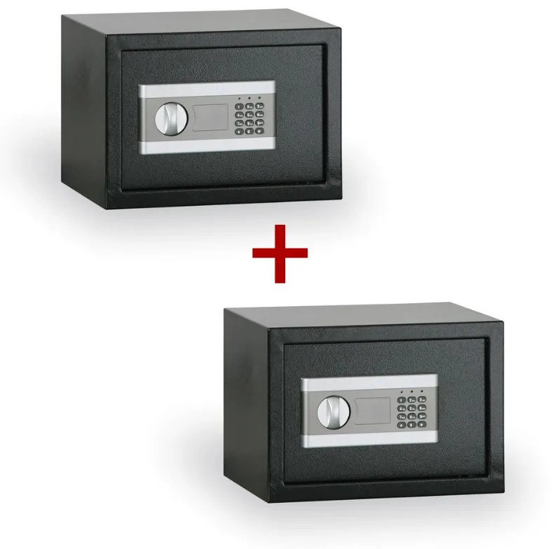 Nábytkový trezor elektronický 1+1 ZADARMO, 16 L