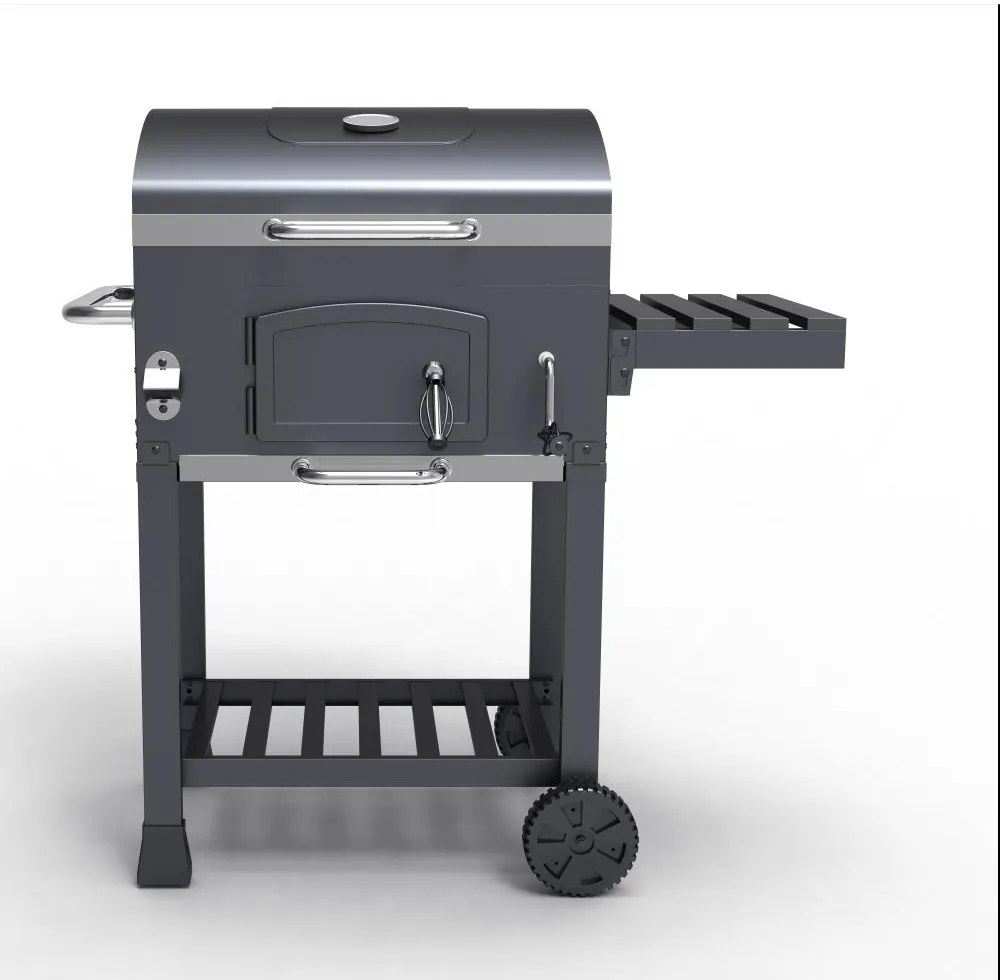 Multifunkčný BBQ gril Avenberg GENIUS+liatinový rošt