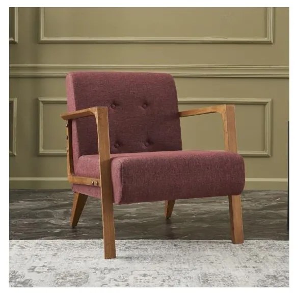 Kreslo DELI červené