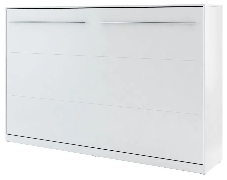 Skladacia posteľ Concord Pro II, Farby: biely / biely lesk, Rozmer postele: 120x200