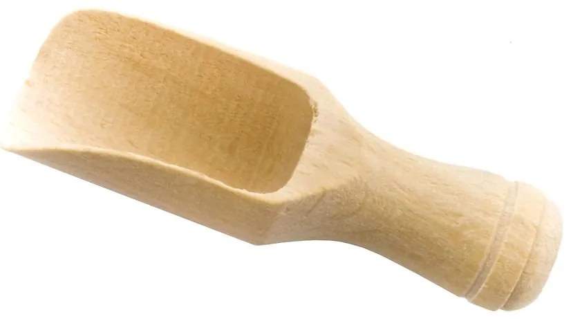 Drevená naberačka na koreniny