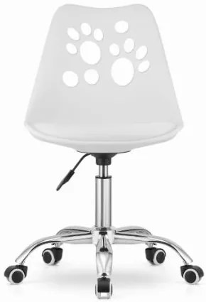 Bestent Kancelárska stolička biela PAW Basic
