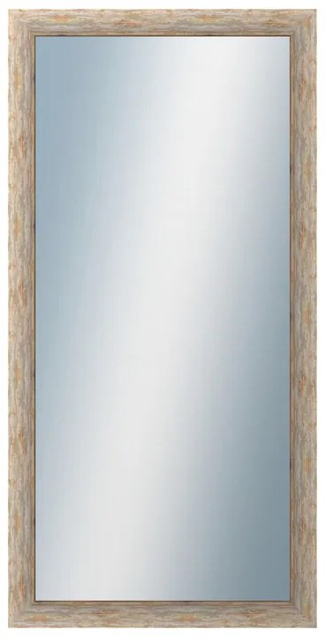 DANTIK - Zrkadlo v rámu, rozmer s rámom 50x100 cm z lišty PAINT žltá veľká (2961)