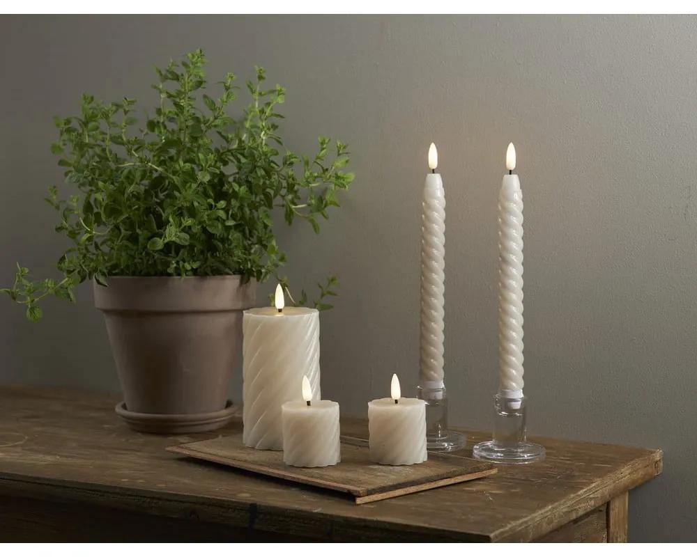 LED sviečky v súprave 2 ks (výška 7,5 cm) Flamme Swirl – Star Trading