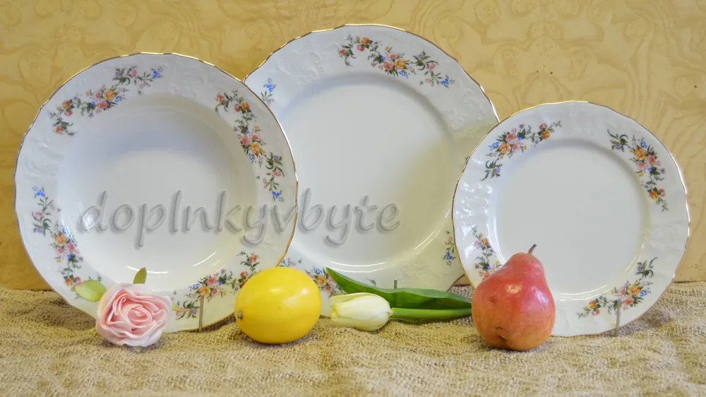 Thun tanierová súprava Bernadotte XVII 18-dielná