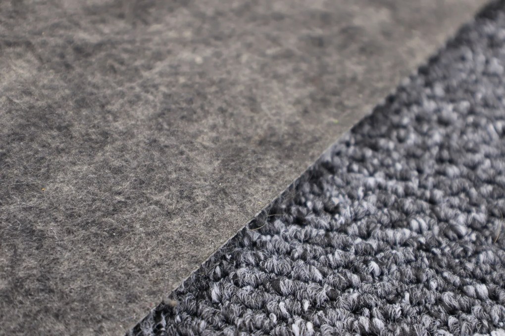 Condor Carpets, Koberec behúň na mieru Promenade 8727 antra, šíre 80 cm, šedá, chodba / predsieň