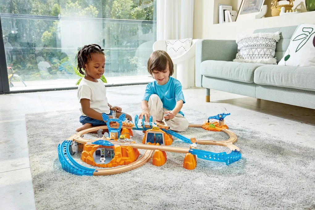 Vláčikodráha - Súprava Prieskum Marsu - 48 ks