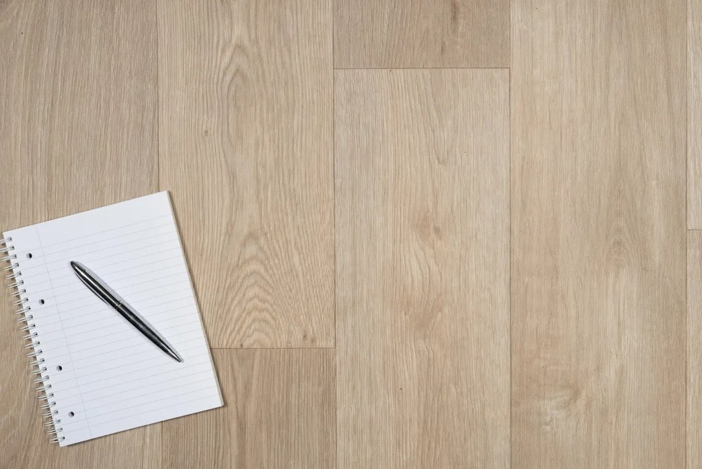 Tarkett, PVC podlaha - lino AladinTex Home Swan Dark beige, na mieru, šíře 4m, béžová, pena, detská izba