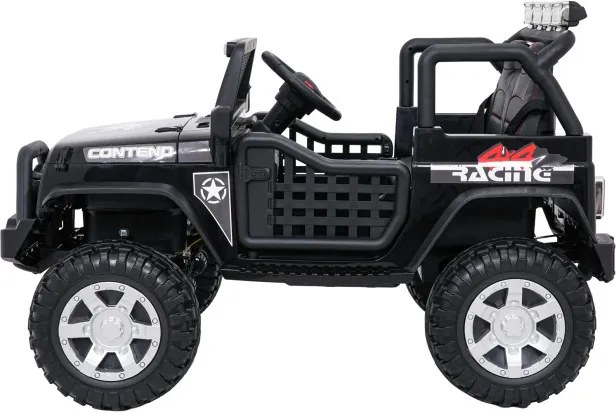 Elektrické autíčko Jeep BEAST 4x4 čierne