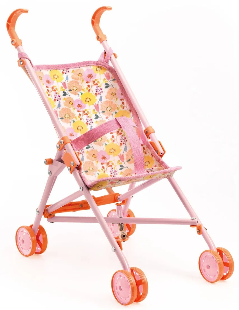 Pomea - skladací kočík - kvetiny