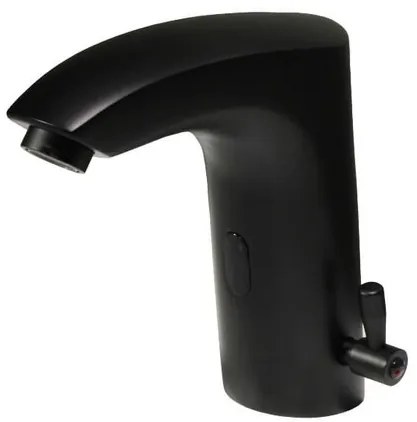 Weltservis Weltservis Donner automatická vodovodná batéria donner autoflow 02 matný čierny kov 8596220013897