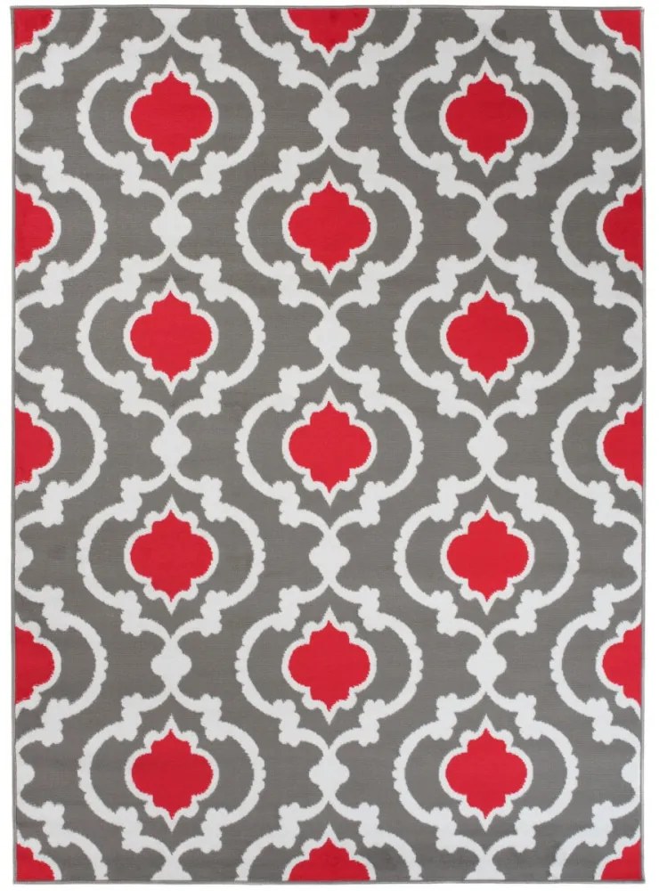Kusový koberec PP Maroko červený, Velikosti 160x220cm