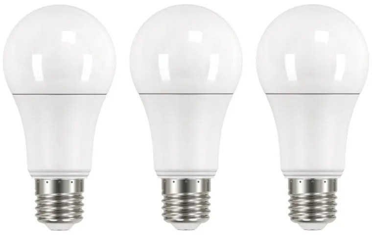 Súprava 3 LED žiaroviek EMOS Classic A60 Warm White, 13,2W E27