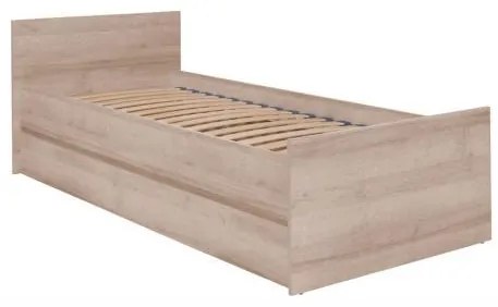 Jednolôžková posteľ 80 cm Cortez C 08 (dub sonoma) ( s roštom). Akcia -14%. Vlastná spoľahlivá doprava až k Vám domov. 1004891