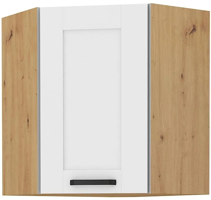 Skrinka do kuchyne LUNA biely/ARTISAN 60X60 GN-72 2F (45°)