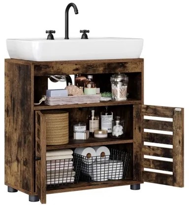 Kúpeľňová skrinka RENE hnedá