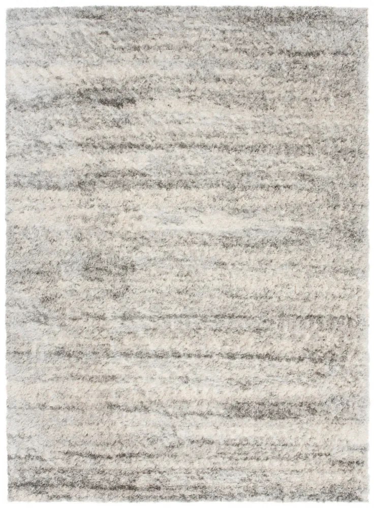 Kusový koberec shaggy Cahil sivý, Velikosti 160x229cm