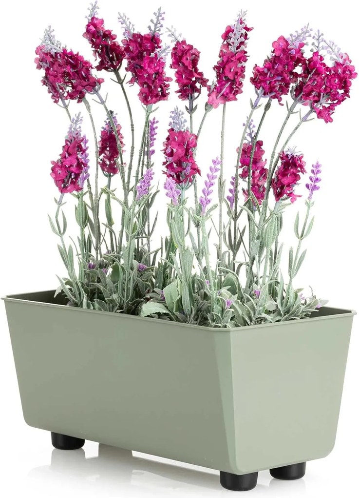 Truhlík s nožičkami Salvia 28,5x17 cm - výber z 9 prevedení