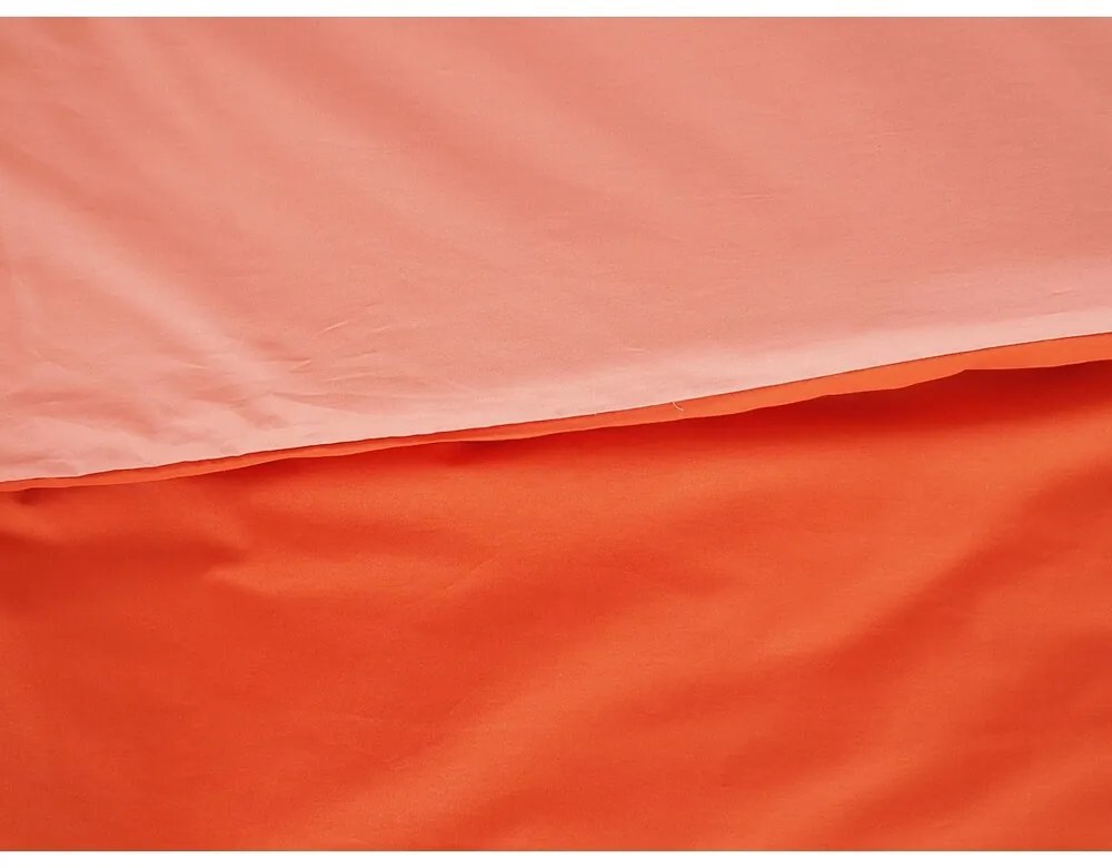 B.E.S. Petrovice Bavlnené obliečky Double face tehlová/hrdzavá