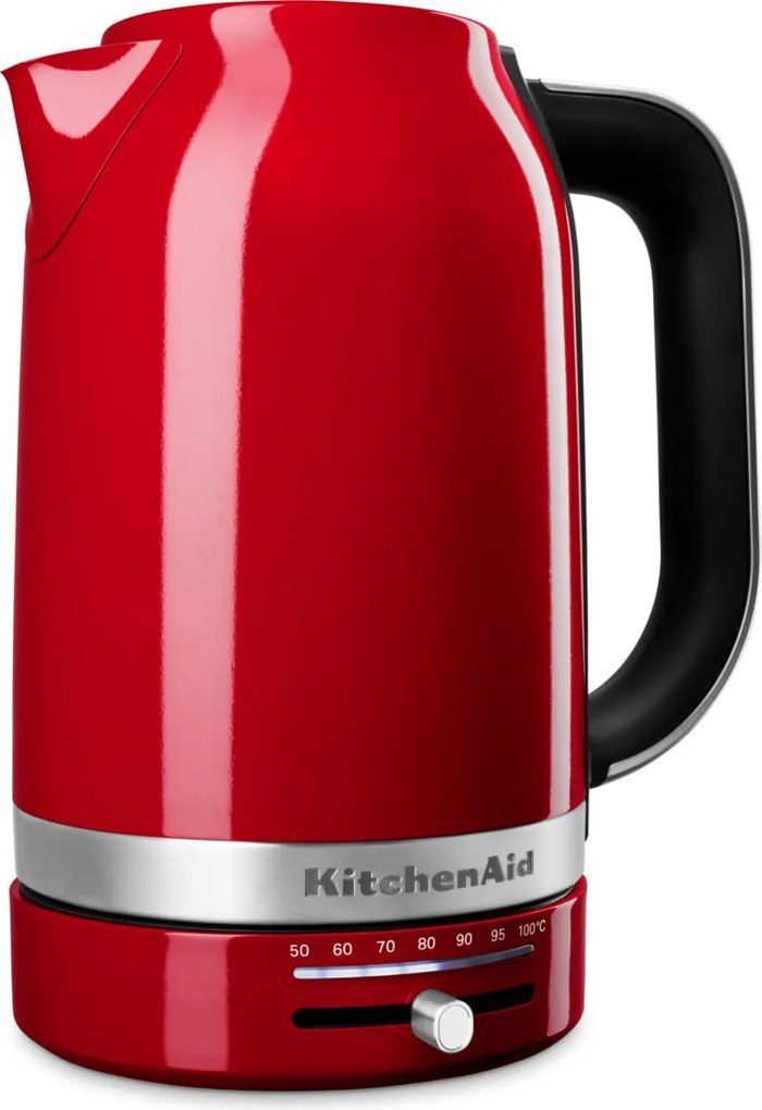 Rýchlovarná kanvica KitchenAid s reguláciou teploty 1,7 l strieborná