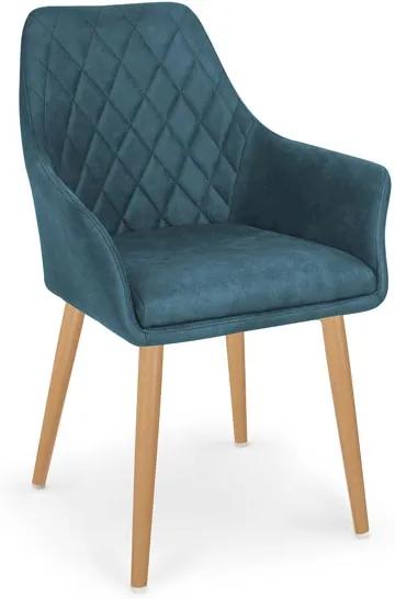 Jedálenská stolička K287 Halmar modrá