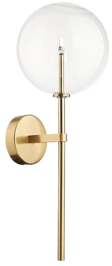 Zuma Line W0606-01A-2GAC - Nástenné svietidlo MILAN 1xG4/2W/230V zlaté