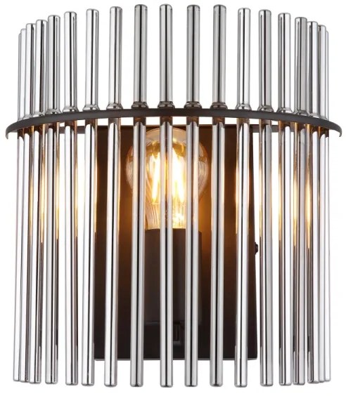 Globo 15698W - Nástenné svietidlo GORLEY 1xE27/60W/230V čierna