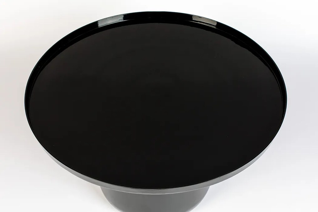 Zuiver Shiny bomb čierne príručné stolíky - 67 cm