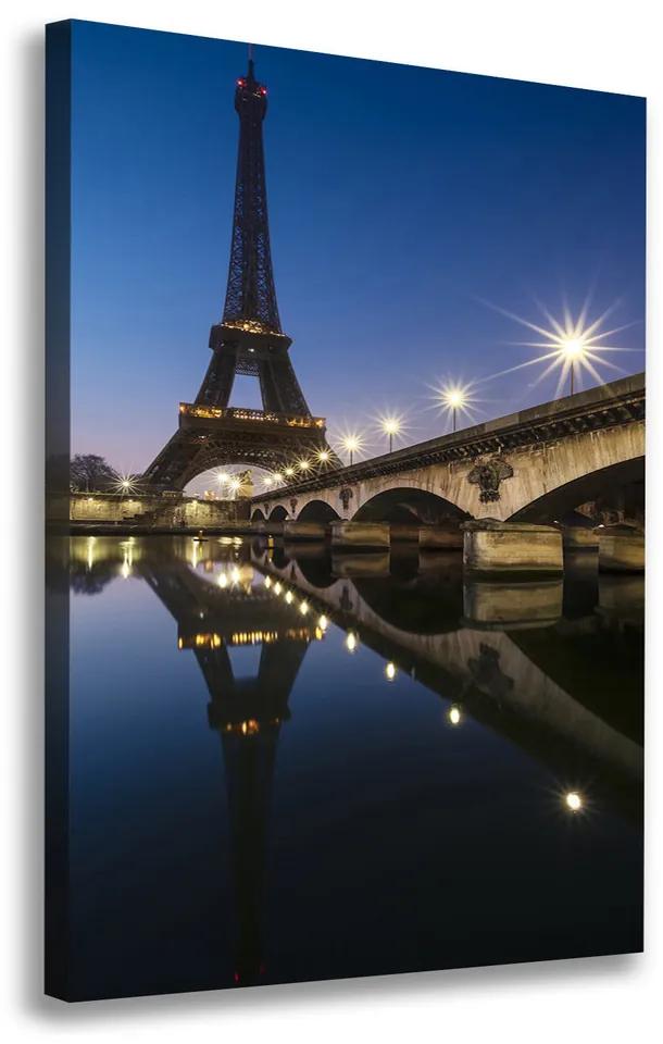 Foto obraz na plátne Eiffelová veža Paríž pl-oc-70x100-f-40149868