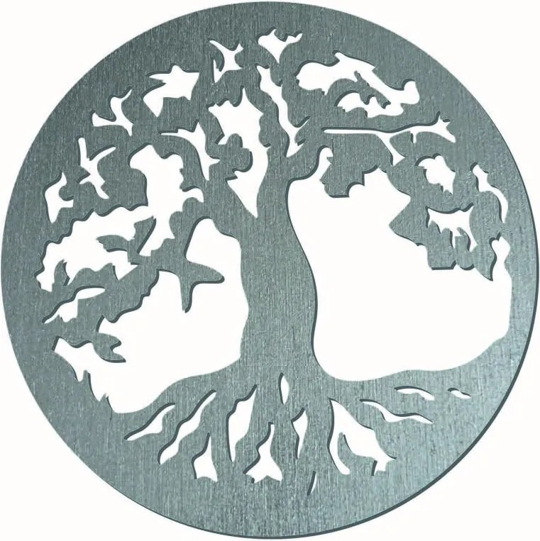 Obraz na stenu strom - MALVEN: Prírodná preglejka - Topoľ  natural Rozmer  40 cm 4005-54820 PR0366