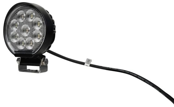 LED Bodové svietidlo pre automobil BLACK LED/36W/10-30V IP69 5700K okrúhly