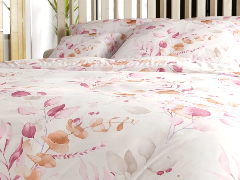 Obliečky z mikrovlákna FLORANY biele Rozmer obliečky: 70 x 90 cm | 140 x 220 cm