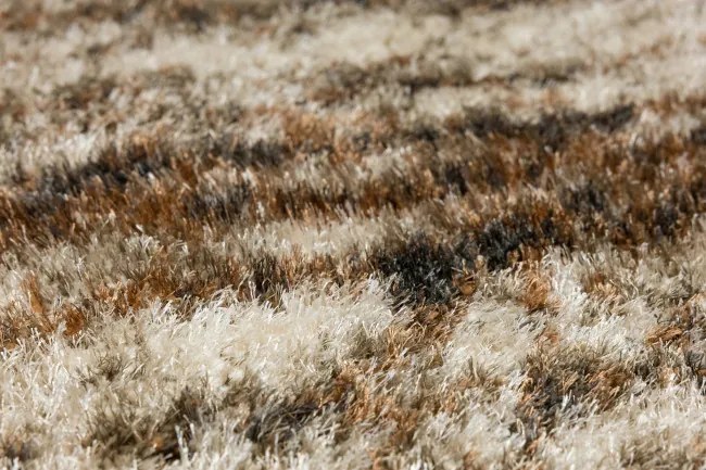 Koberec SHAGGY PUFFY Y615B antracitový / medený