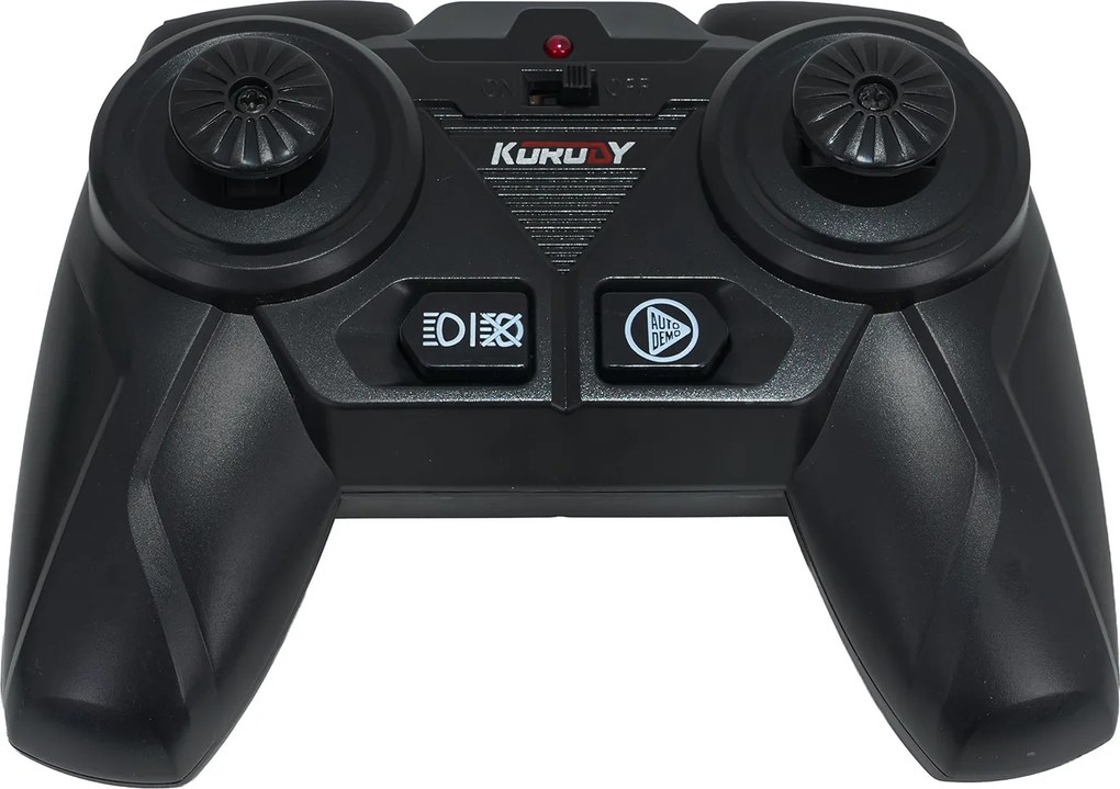 Ramiz Červený R/C traktor so zeleným prívesom