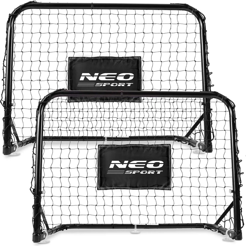 Neo-Sport Futbalová bránka - sada 2 kusov - 60 x 45 x 25 cm NS-486