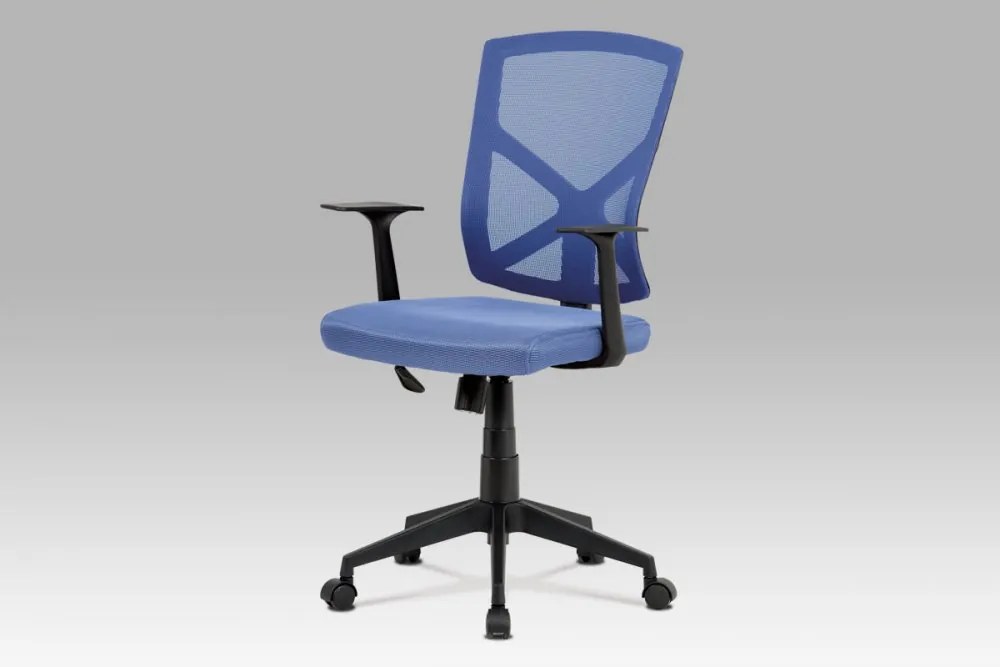 Kancelárská stolička KA-H102 BLUE modrá Autronic