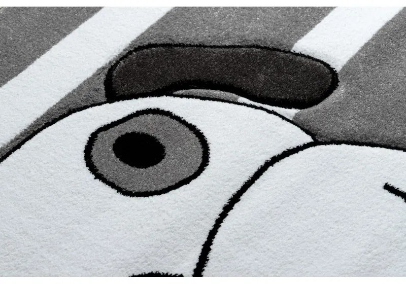 Dywany Łuszczów, Detský kusový koberec Petit Puppy grey, 200x290, šedá, detská izba