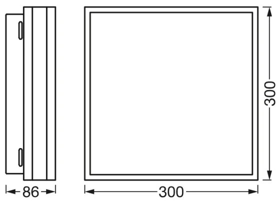 Ledvance - LED Stmievateľné stropné svietidlo SMART+ MAGNET LED/26W/230V Wi-Fi