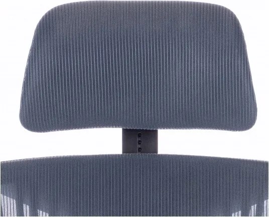 MI Ergonomické kreslo AVERY šedomodré