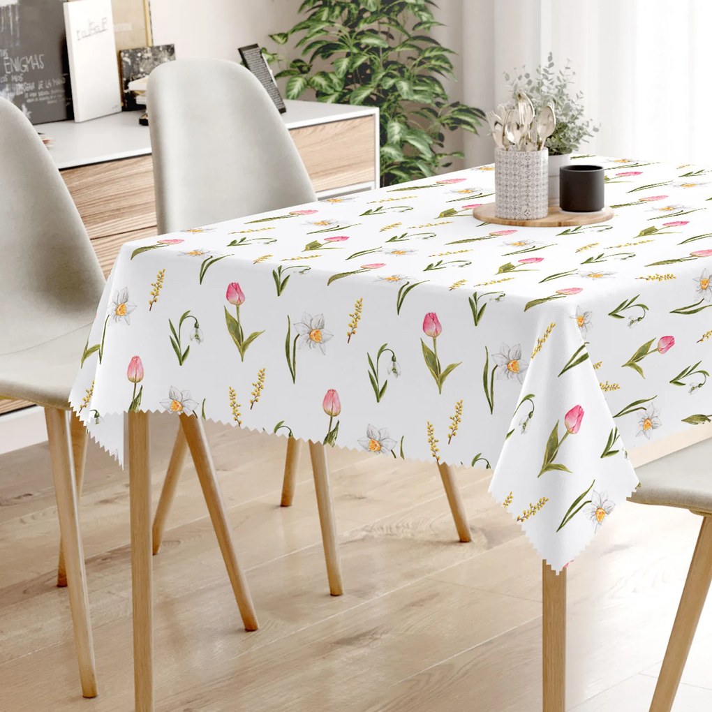 Goldea hranatý teflónový obrus - dotyk jari 50 x 100 cm