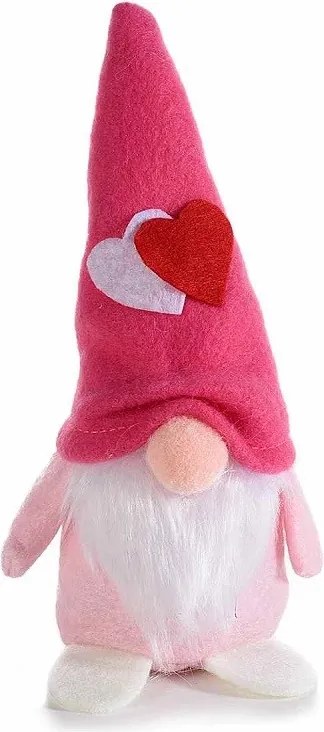 Valentínsky škriatok s vačkom na darčeky 17 cm