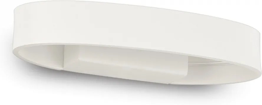 Ideal Lux 115153 nástenné svietidlo Zed Oval Bianco 1x5W