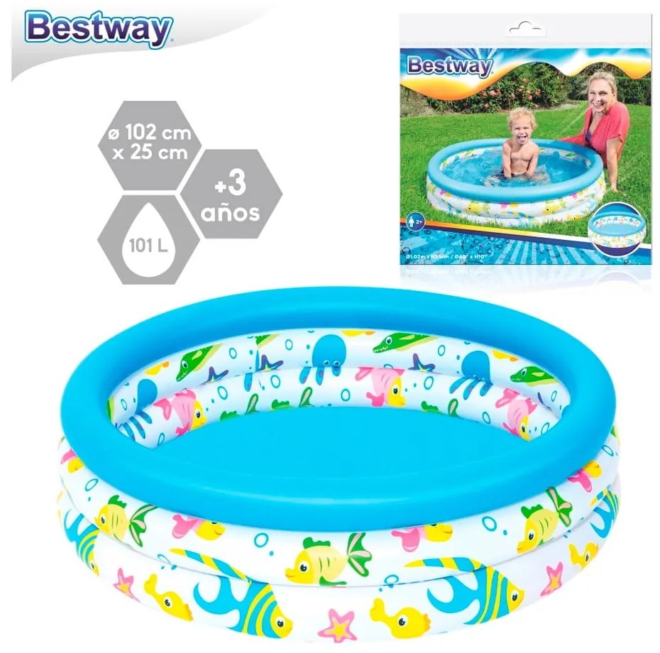Nafukovací bazénik ø 102 cm – Bestway