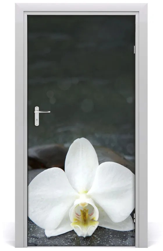 Fototapeta na dvere orchidea 85x205 cm