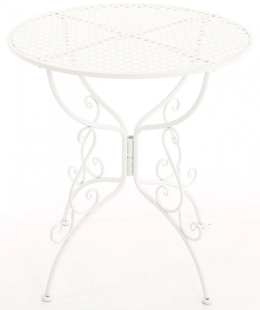 Kovový stôl GS13436802 - Biela