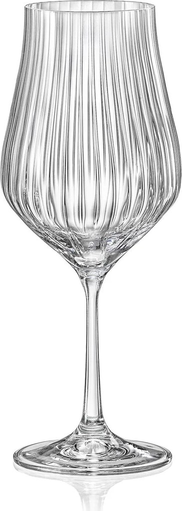 Crystalex poháre na víno TULIPA OPTIC 450 ml 6 ks