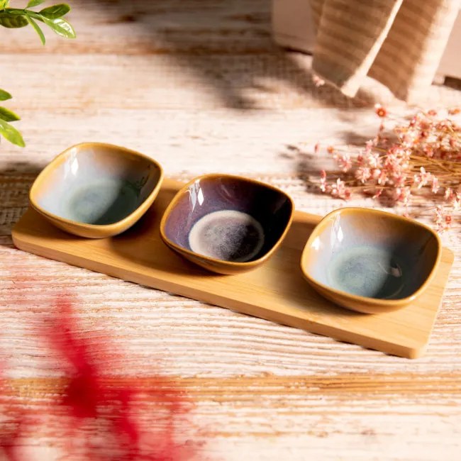 Sada servírovacích misiek RAMBLA s podnosom 893723