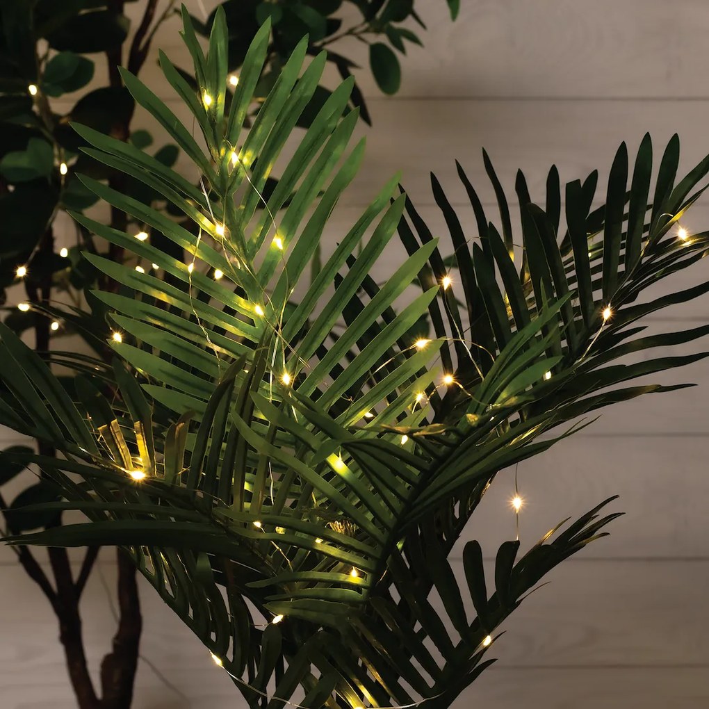 Ecolamp Solárna LED svetelná reťaz Micro, 15m