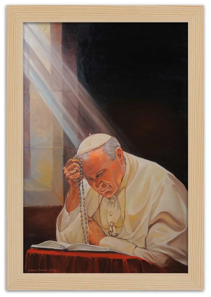 Gario Plagát Pápež Ján Pavol II Farba rámu: Bez rámu, Rozmery: 40 x 60 cm